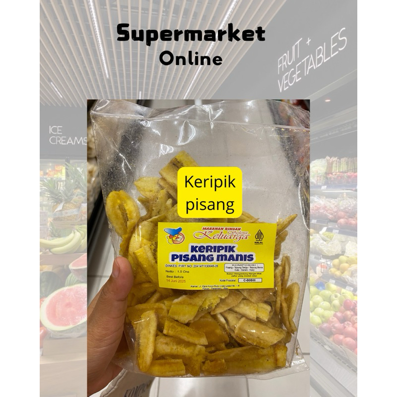 

Keripik pisang gurih