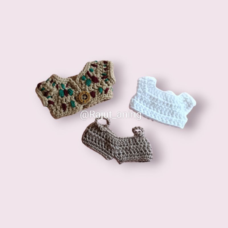 Custom baju boneka kpop 10cm