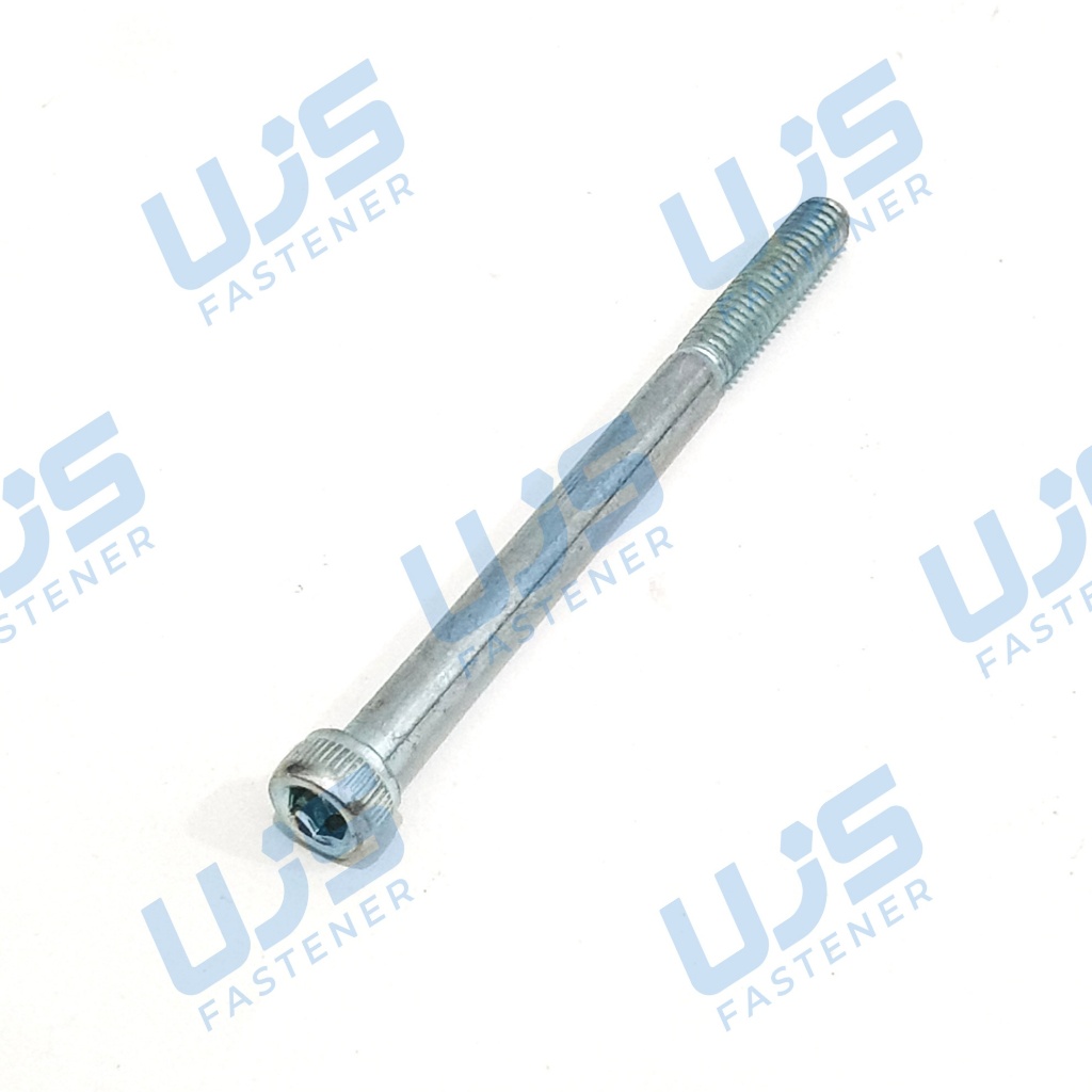 Baut L M6x100 Baut 10 Kunci L5 Putih Galvanis 6x100 6mm M6