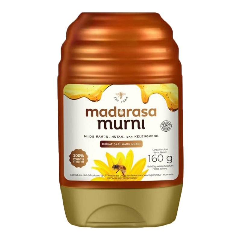 

Madurasa madu botol 150 g & 160 g