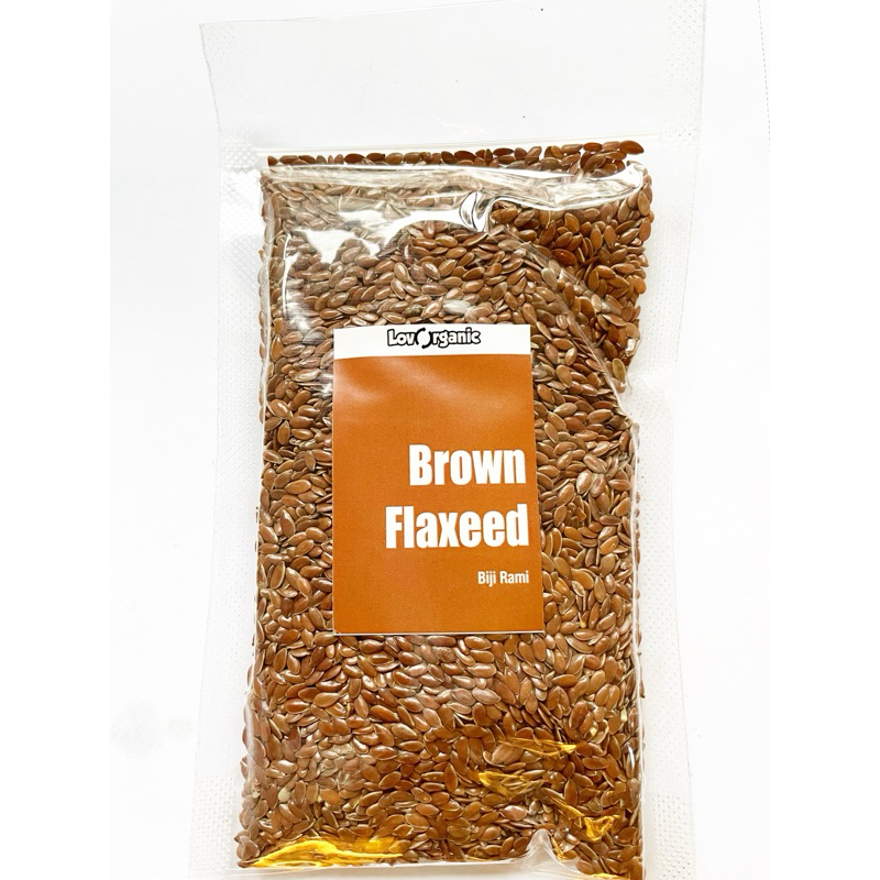Flax seed | Brown Flax seed | Biji Rami | Biji Rami Organik
