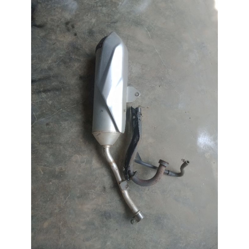 Kenalpot original KLX standar