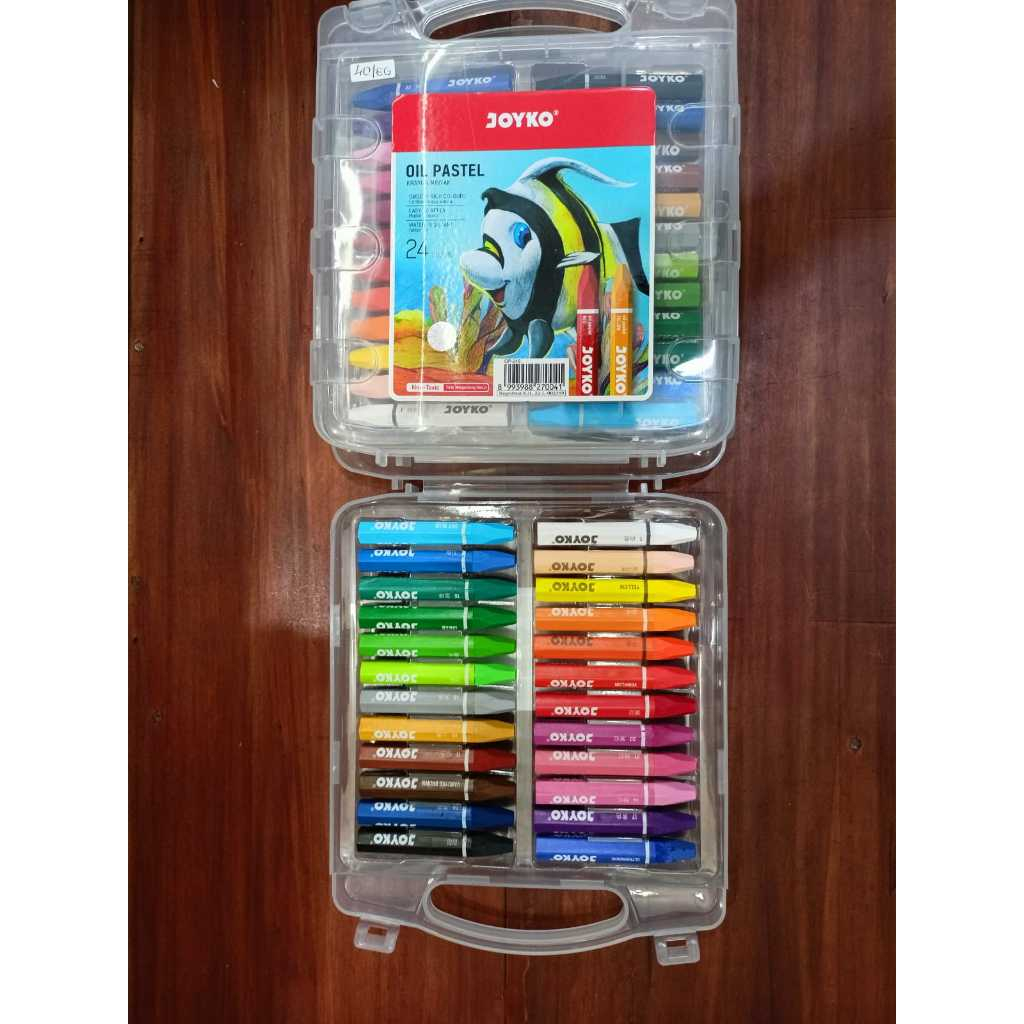 

KRAYON TITI 24 WARNA OIL PASTEL / CRAYON JOYKO 24 W