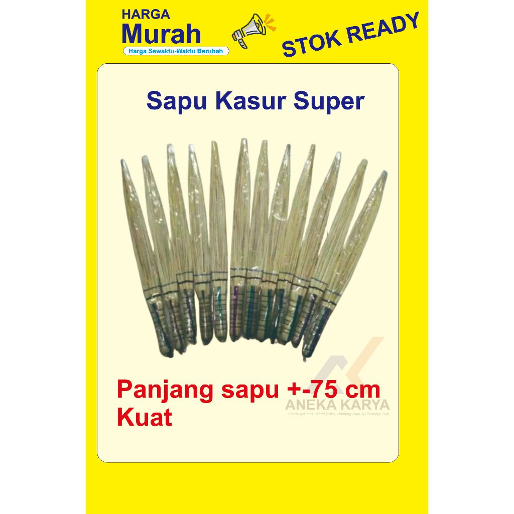 Sapu KASUR / Sapu Lidi kasur / sapu lidi Putih Premium / sapu Penebah Kasur