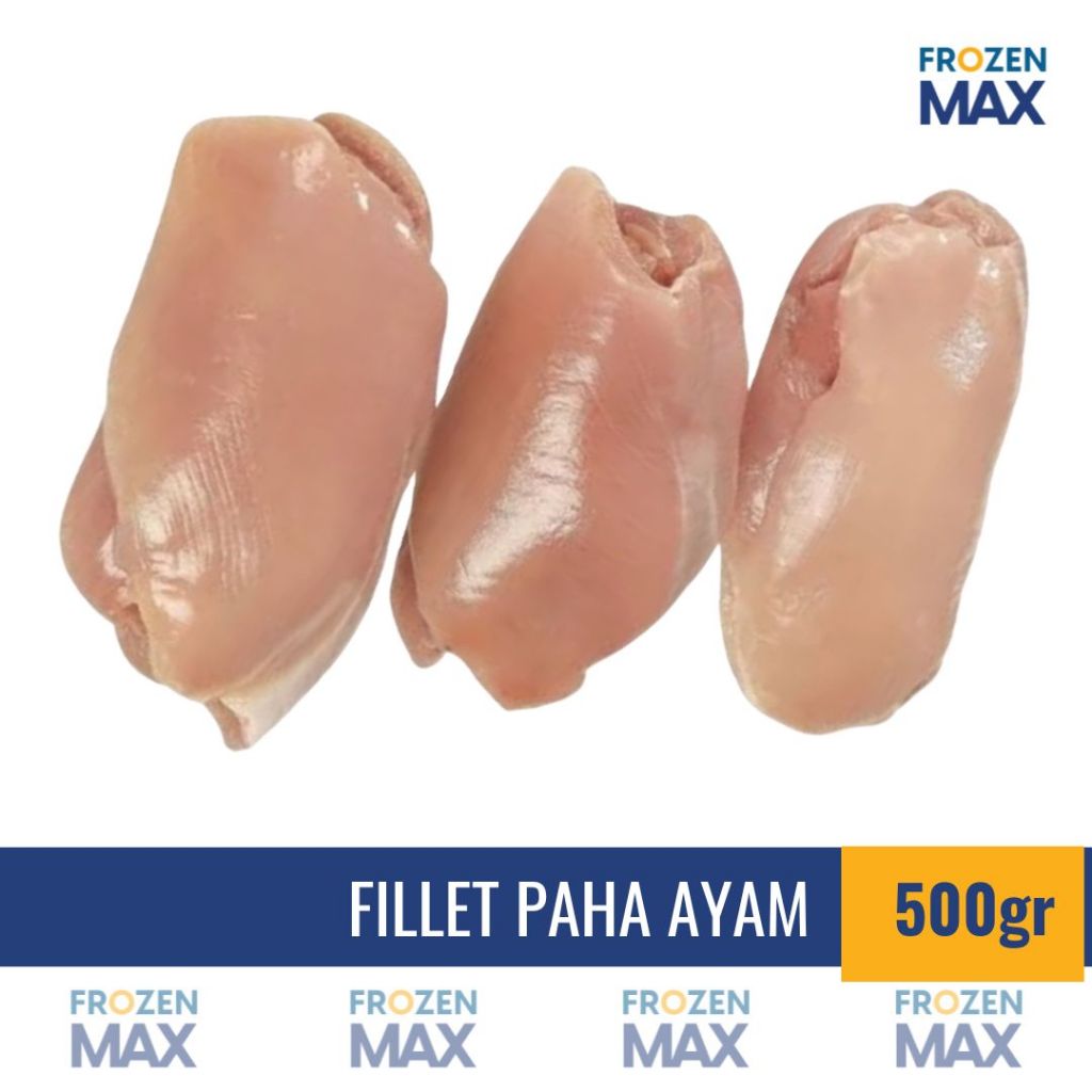 

Paha Ayam Fillet | Paha Ayam Boneless | Fillet Paha Dengan Kulit | Fillet Paha Polos 500gr