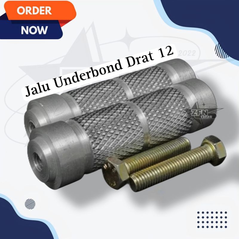 Jalu Footstep Underbone Universal Semua Motor Drat 12