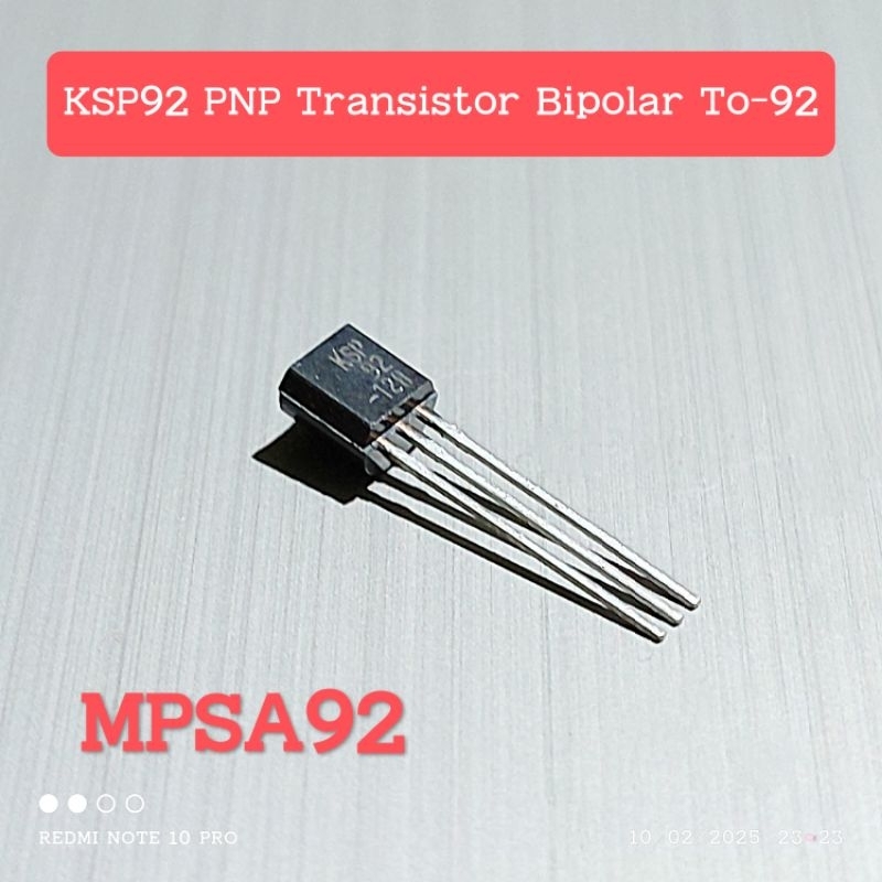 ( 5 BUAH) TRANSISTOR KSP92 MPSA92 A92 PNP TO-92 DIP