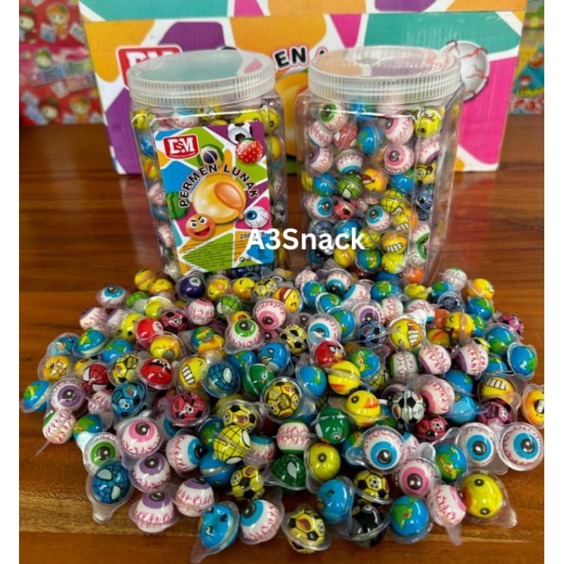 

DSM permen lunak mini rasa buah buahan 1 toples isi 200 pcs