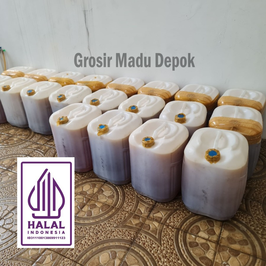 

Madu Asli Murni 50 kg Grade A Nektar Multiflora Java 100% Pure Natural Raw Honey Grosir Madu Depok