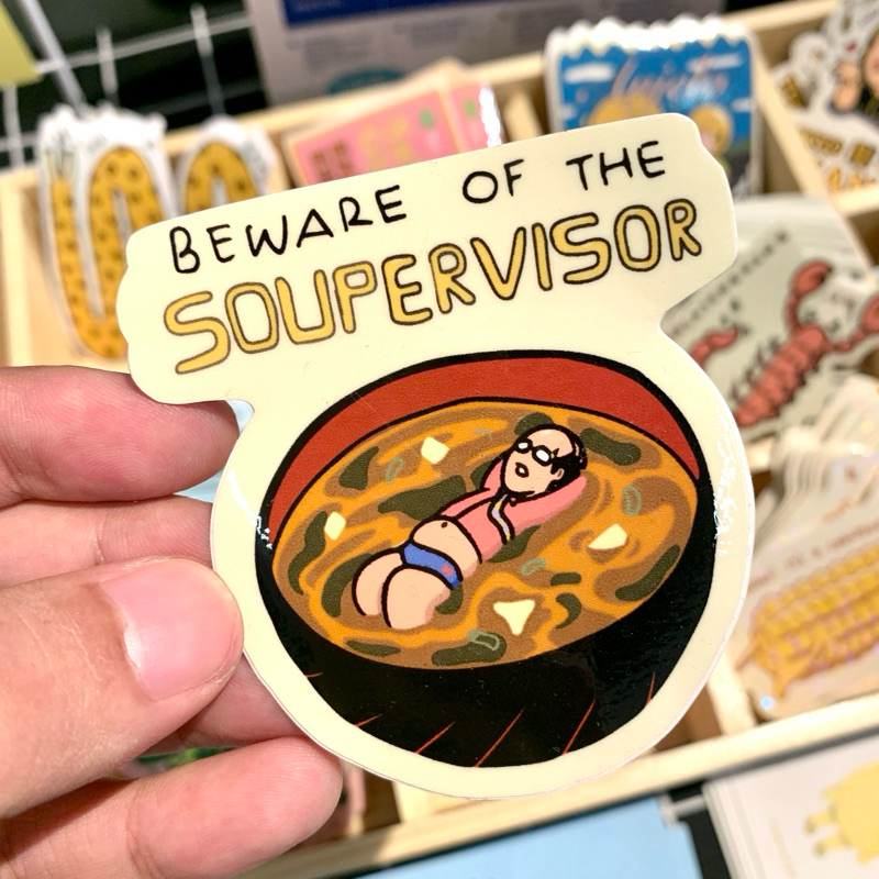 

Sticker Vinyl - Soupervisor