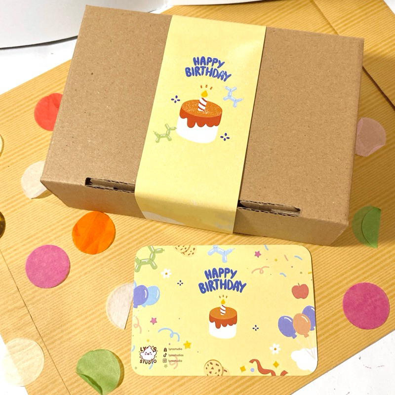 

LYNSSTUDIO | Birthday Box | Birthday Gift Box | Kado Ultah | Box Kado | Birthday Card