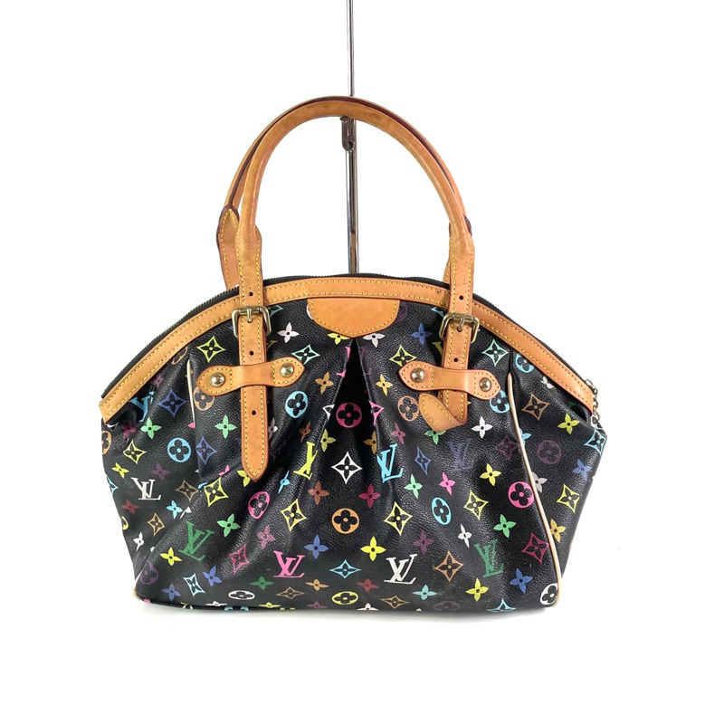 PRELOVED TAS LV TIVOLI MULTICOLOR PM kondisi 90% - Tas lv tivoli multicolor second - tas tivoli prel