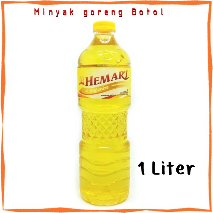 

Hemart Minyak Goreng 1 Liter Botol