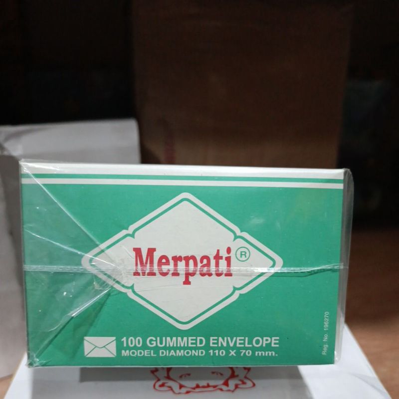 

Amplop Merpati Kecil 110x70mm Isi 5 Pack