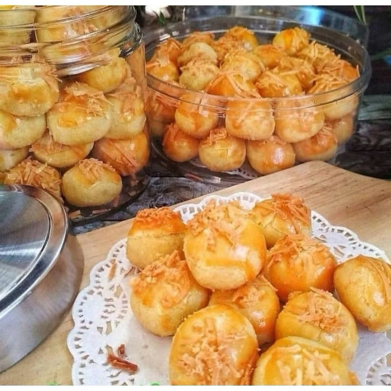 

Kue Nastar isi Nanas kemasan 250g/ kue Lebaran Homemade