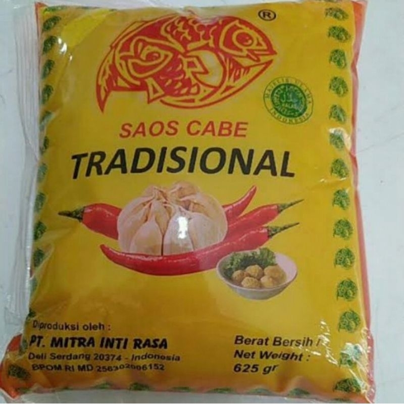 

Saus Cabe Tradisional Cap Ikan 625gr