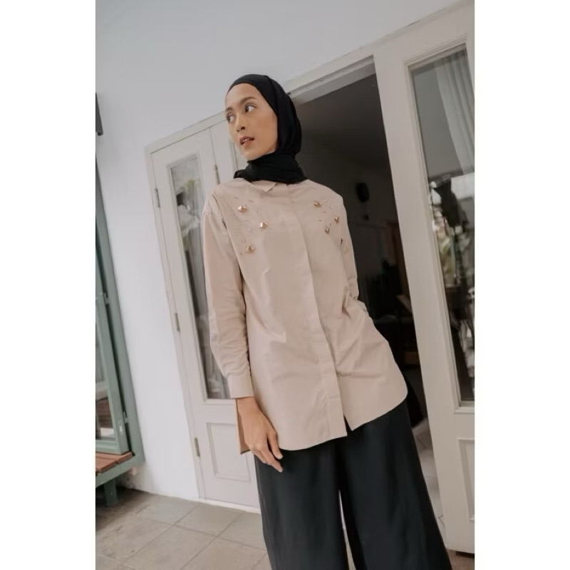 Damakara beads shirt Preloved