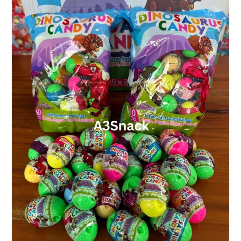 

candy Joy permen karas dinosaurus rasa buah buahan 1 pack isi 30