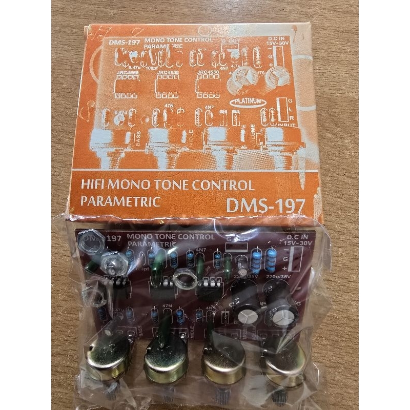 DMS-197 HIFI MONO TONE CONTROL PARAMETRIC