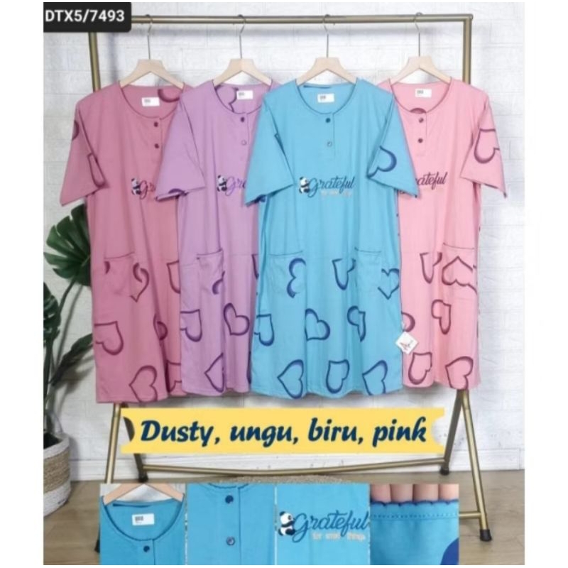 AMRO label putih, Daster kaos jumbo