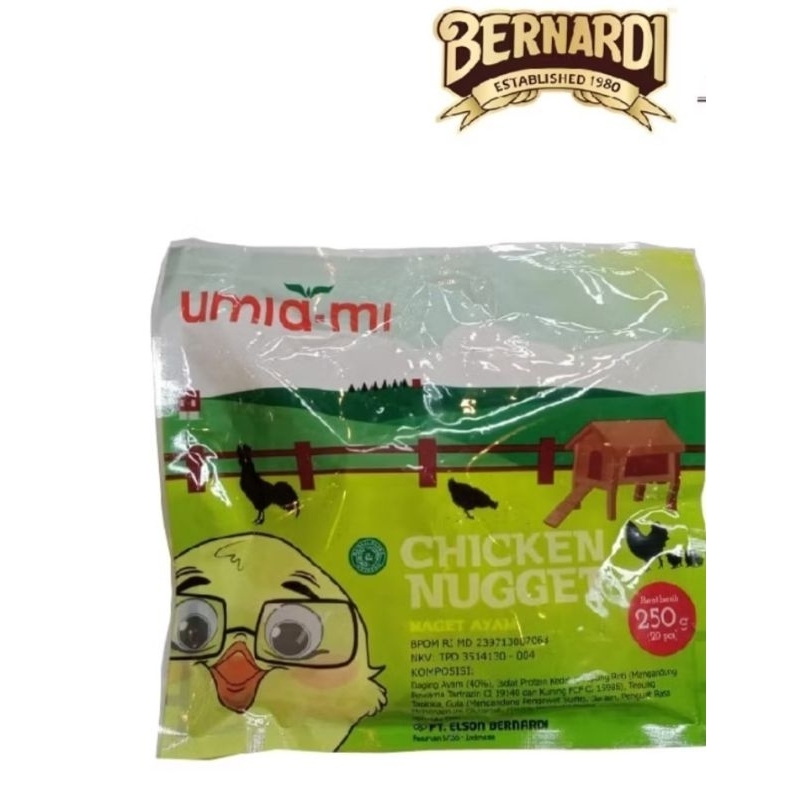 

Nugget ayam 250gr Umiami/Vitalia by Bernardi enak dan hemat