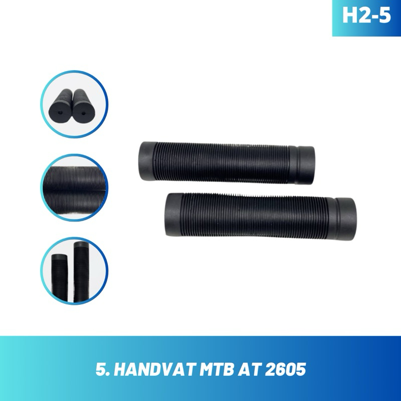 Hand Grip Sepeda MTB 2605 Warna Hitam Murah