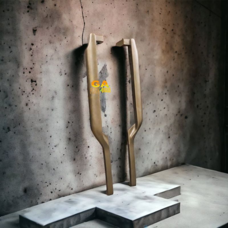 Handle Tarikan Pintu Kuningan Minimalis Model Butterfly Y Luxory/Handle Pintu Minimalis