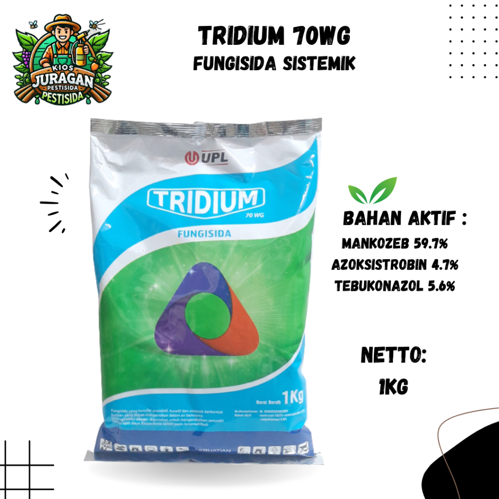 TRIDIUM 70WG 1KG FUNGISIDA SISTEMIK