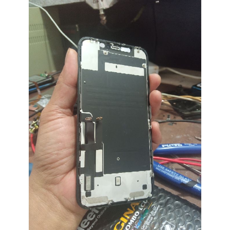 lcd iphone 11 copotan/ori - minus tidak bisa disentuh sebelah