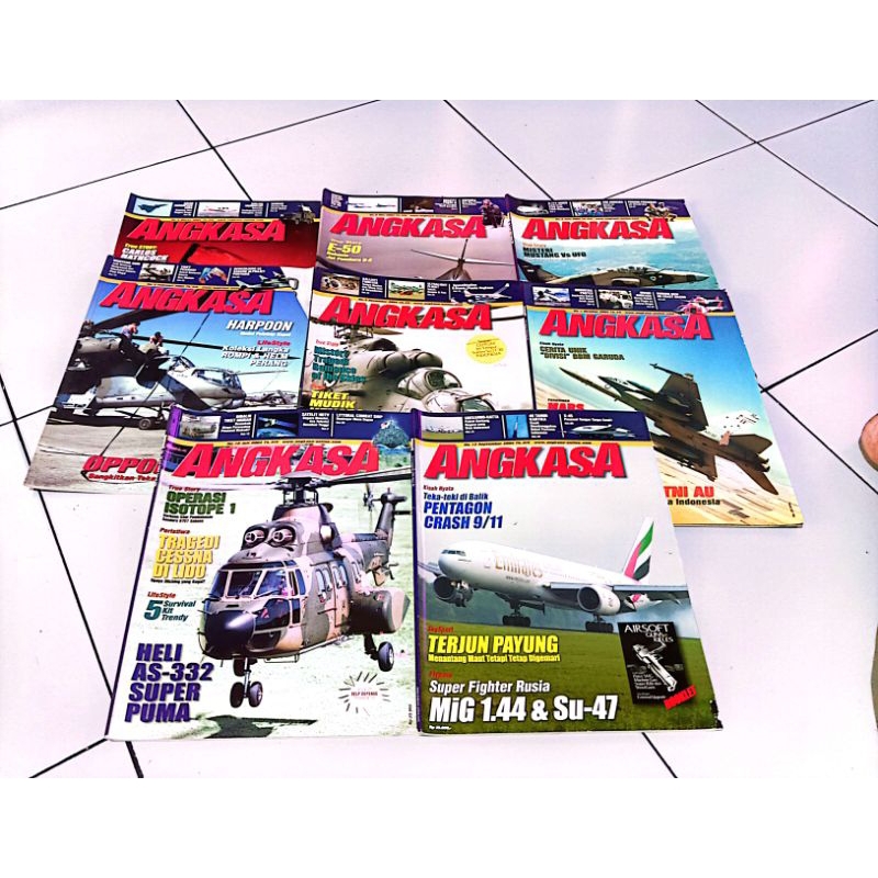 MAJALAH KISAH NYATA ANGKASA TAHJN 2004