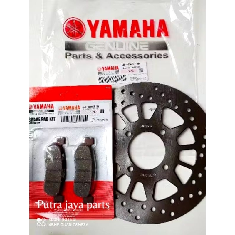 PIRINGAN CAKRAM DEPAN +KAMPAS REM JUPITER Z/BURHAN/VEGA R/VEGA R NEW/KODE PARTS 5TP ORI-YGP