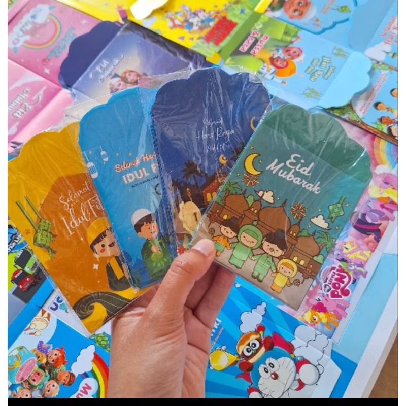 

(10 pcs) SALE AMPLOP MEDIUM LEBARAN IDUL FITRI GLOSSY l angpao idul fitri 2025