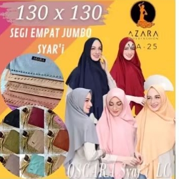 SEGI EMPAT SYARI AZARA SEGI EMPAT AZARA JUMBO