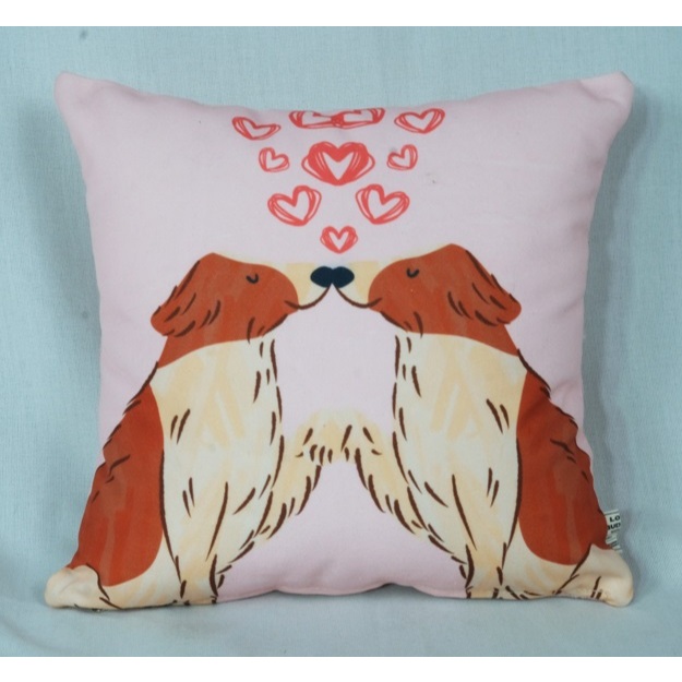 Bantal Kissing Dog – Kado Valentine Unik