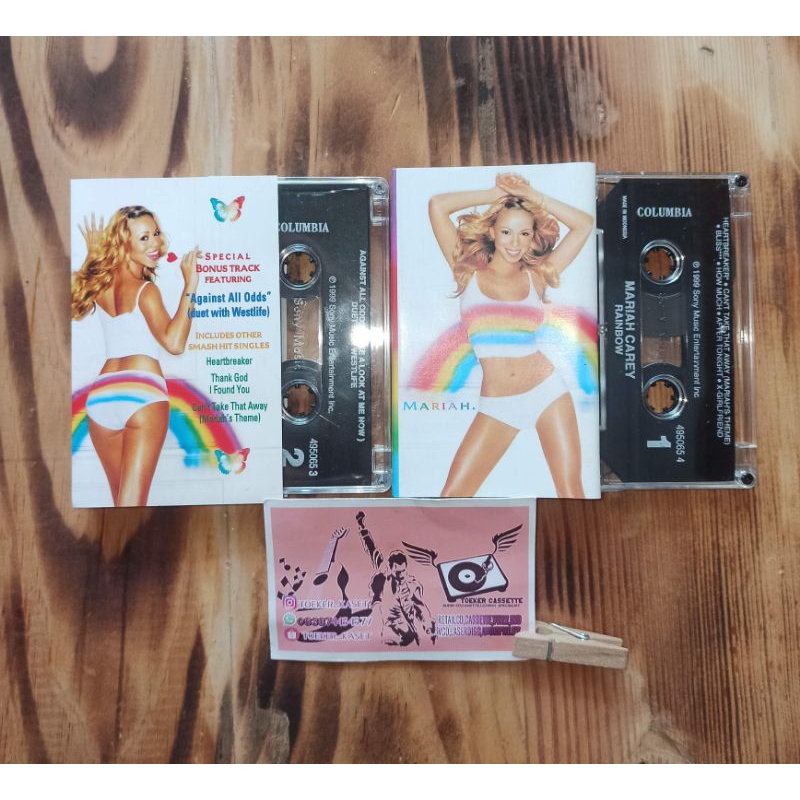 Kaset Mariah Carey- Rainbow Fullset 1&2