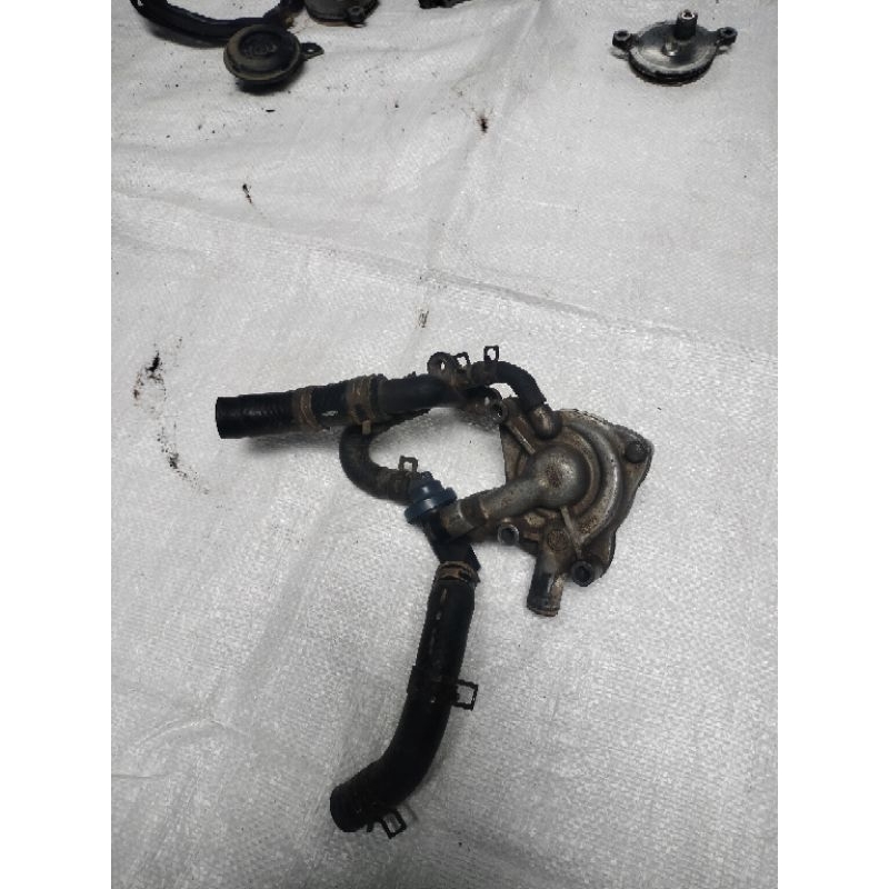 water pump+termostat set kwn vario 125/150 original copotan