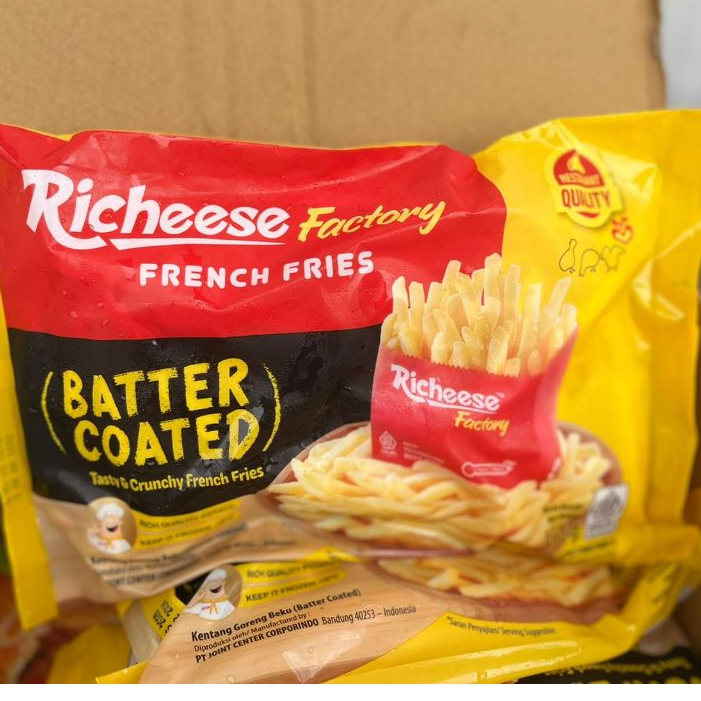 

Richeese Factory French Fries Batter Coated 450gr