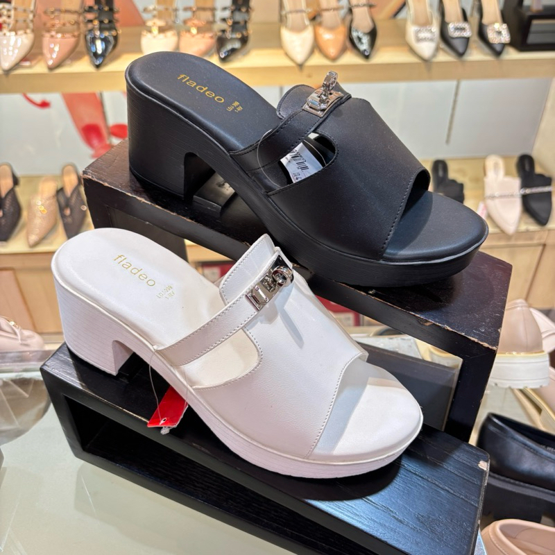 Sandal Wanita Fladeo Hak Tahu Original