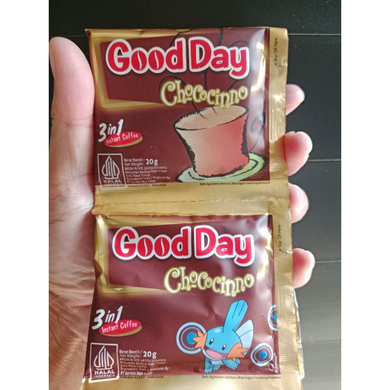 

good Day Chococinno 3in1 Kemasan 1 Renceng isi 10 Sachet