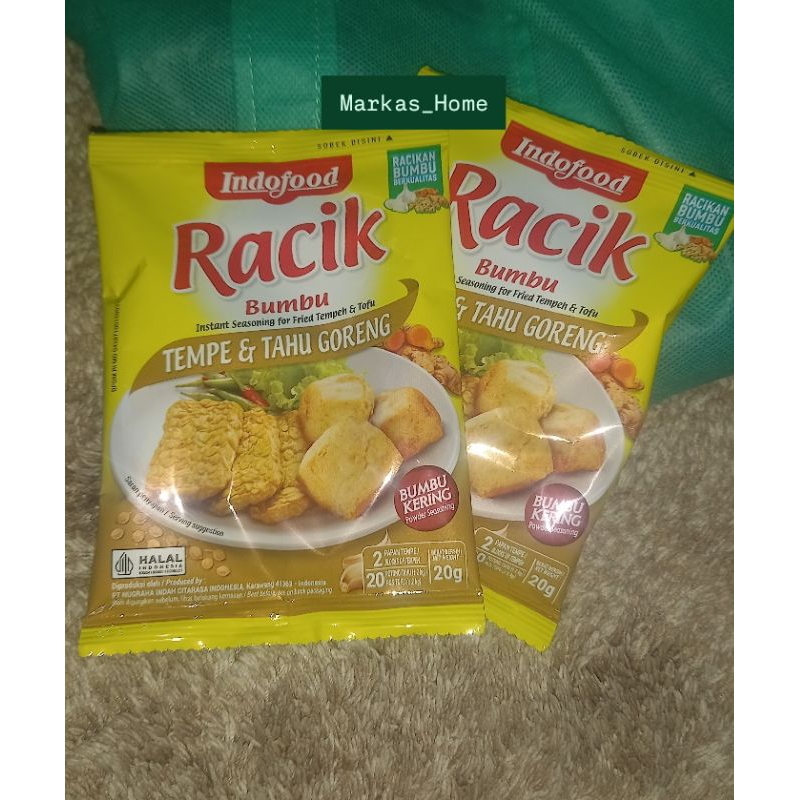 

Bumbu Racik Indofood Tempe Tahu goreng 20 g