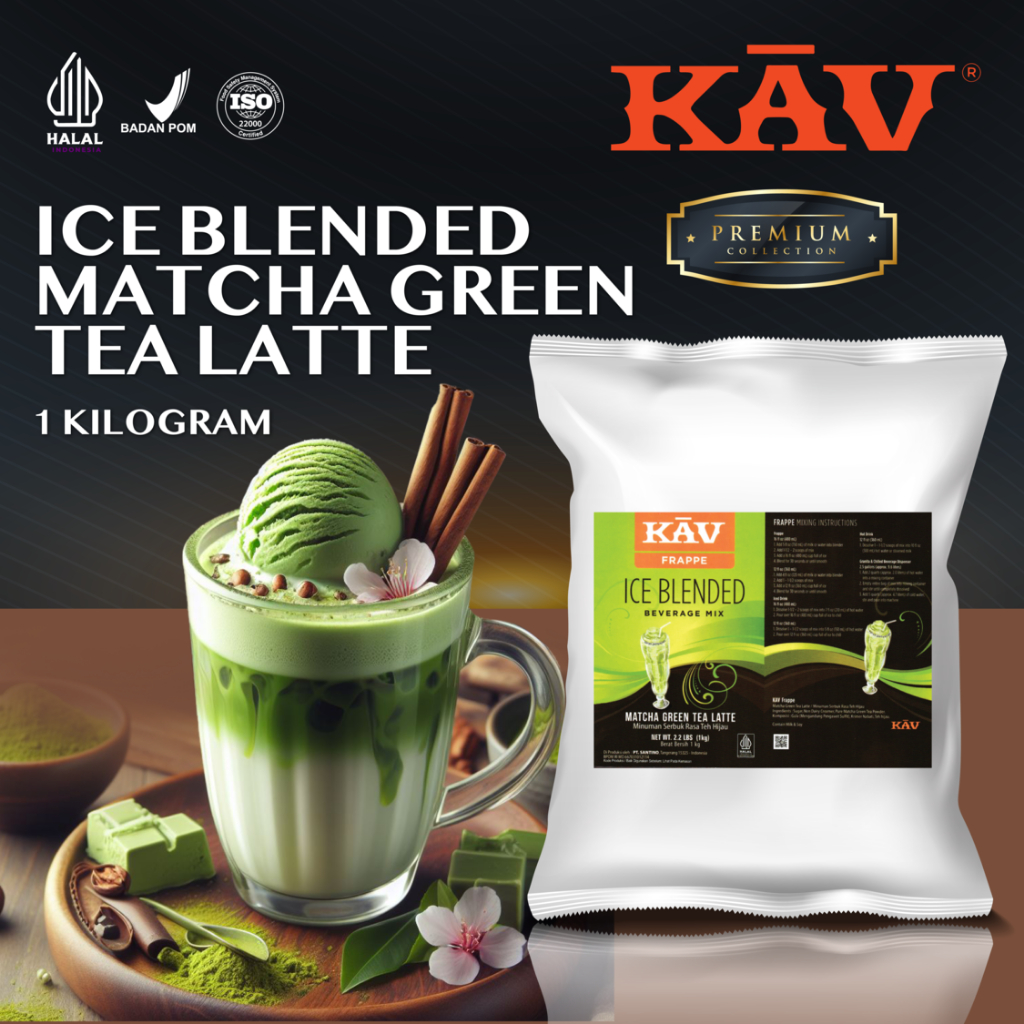 

Kav Powder Drink Matcha - Bubuk Minuman Matcha Premium 1 Kg