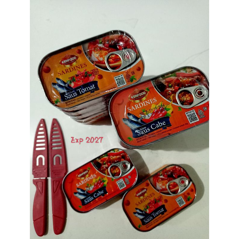 

Sarden Kemfood Cabe/Tomat 125gr