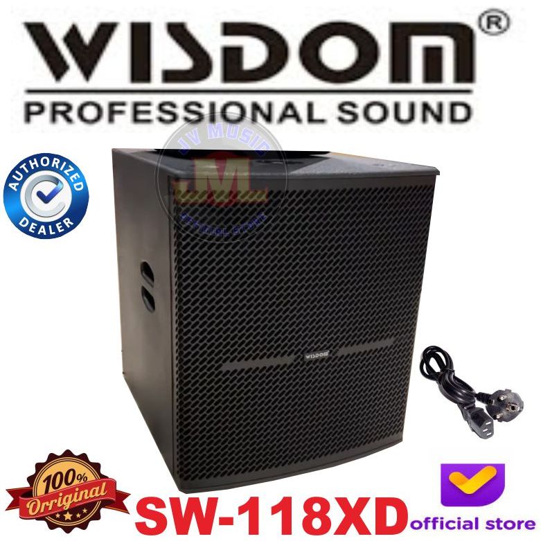Wisdom SW118XD 18" Subwoofer Aktif Wisdom SW-118XD Sub Aktif
