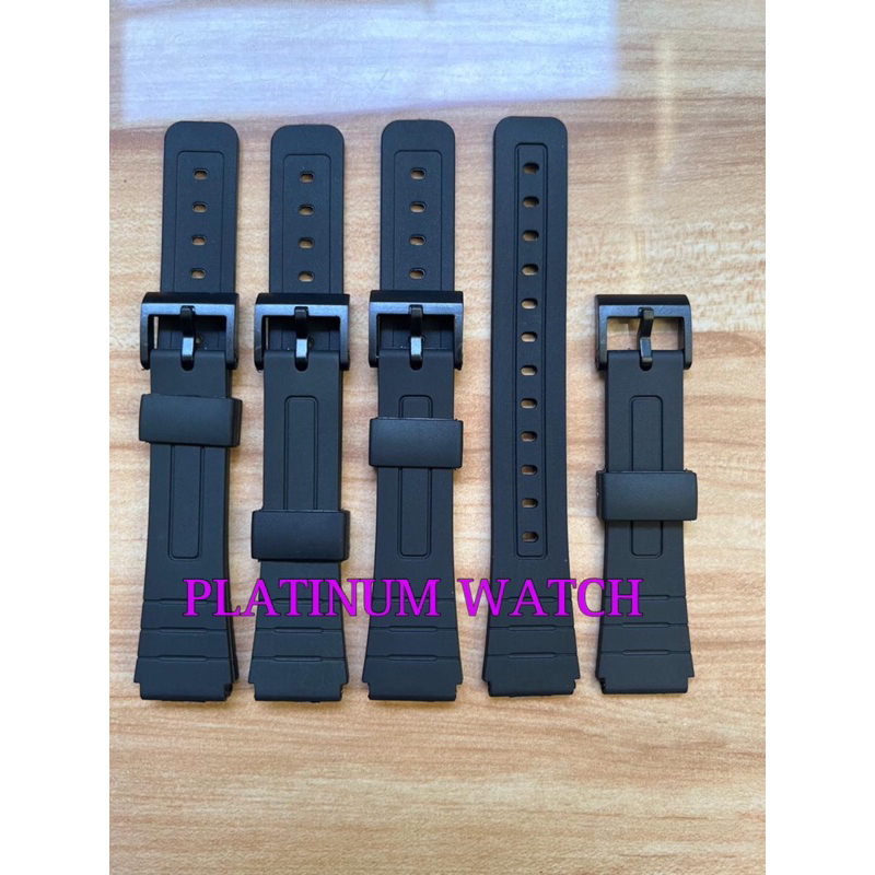 Strap tali jam tangan casio W- 217, F- 91, lw204 LW-204 W217 W -217 f91 F-91 f94 F-94 F 94 F 91