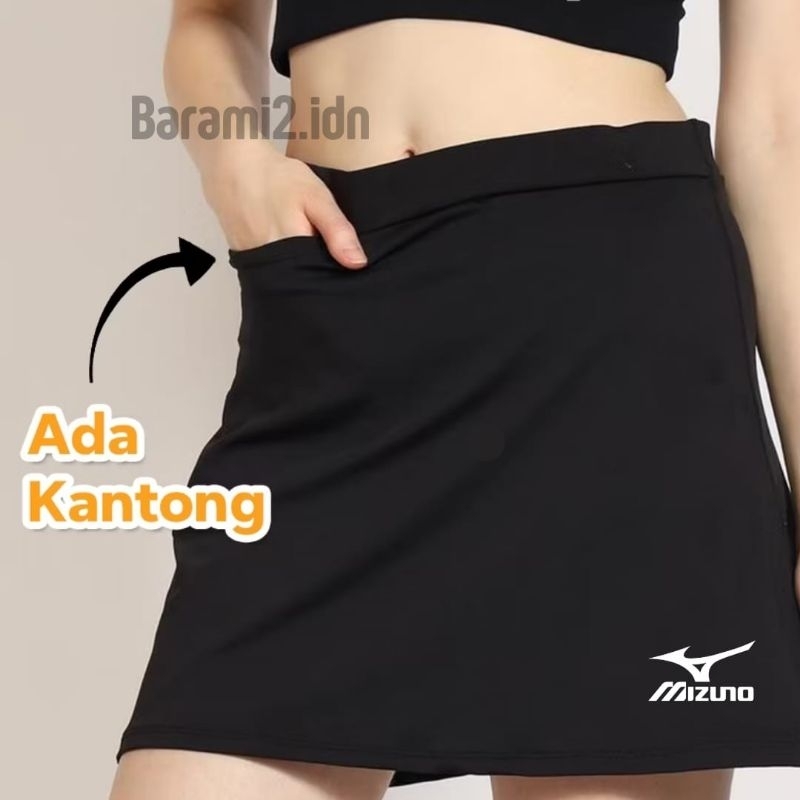 Rok Olahraga Wanita / Rok Senam Wanita / Rok Lapisan Celana Senam / Rok Lari / Rok Tenis / Rok Penut