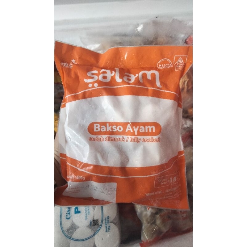 

SALAM bakso ayam isi 50