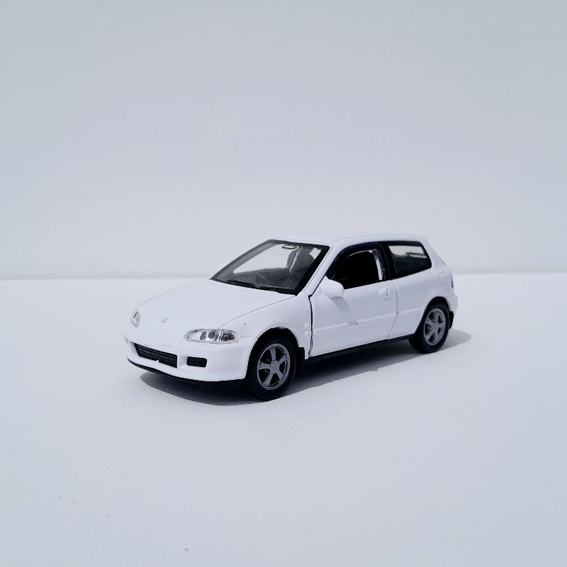 diecast miniatur mobilan welly honda civic eg 1:36 bekas
