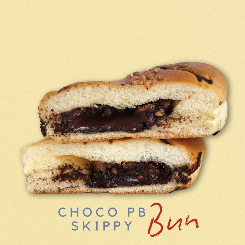 

Choco PB Skippy Bun (Coklat Kacang) - Gram and Dough