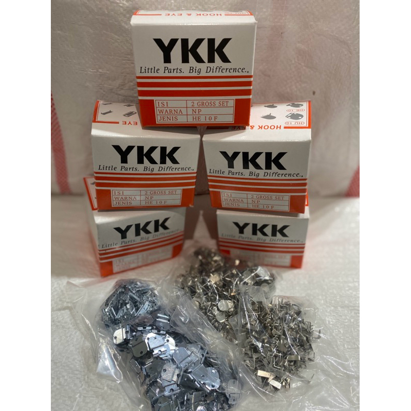 Hak Jahit HE YKK / Kancing Hak HE YKK