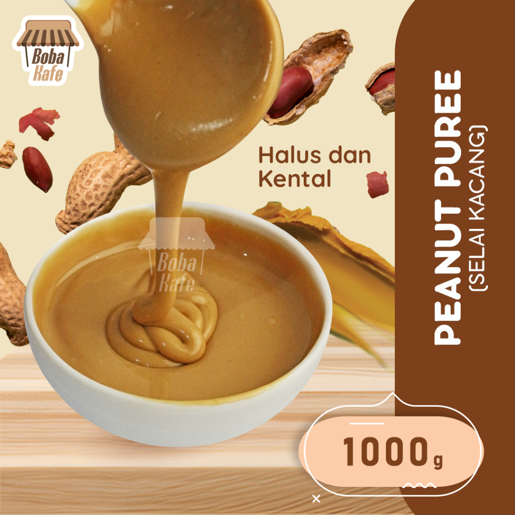 

PEANUT PUREE PILARI BRAND - Selai Kacang Premium Quality @1KG